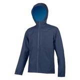 Endura Hummvee wasserdichte Kapuzenjacke ink blue XXL - funktionale Regenjacke für Trail und Alltag, wasserdicht, atmungsaktiv, robust und komfortabel
