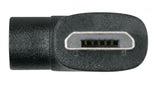 SKS COMPIT Micro-USB-Kabel für Android-Smartphones, 70 mm, abgewinkelte Stecker, ideal für COMPIT +COM/UNIT Powerbank, ermöglicht Laden während der Fahrt