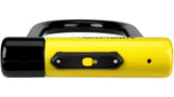 KRYPTONITE New York Lock Standard Bügelschloss - 16 mm gehärteter Spezialstahl Hochsicherheits-Scheibenzylinder FlexFrame-Halterung 10 x 20 cm 2 02 kg