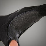 CHIBA Via Ferrata X-trem - Kletterhandschuhe S schwarz/neongelb, Verstärkungen & Knöchelschutz