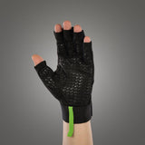 CHIBA Via Ferrata - Klettersteig-Handschuhe XS schwarz, robuster Grip & Schutz