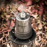 Petromax Perkolator Perkomax LE28 Edelstahl 3 Liter, für Kaffee oder Tee, geeignet für Lagerfeuer und Herd, robust und langlebig
