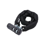 BBB Cycling Schloss SecureChain 9 mm x 900 mm schwarz - extra sicheres Kettenschloss