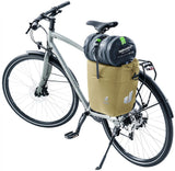 Deuter Valbona 20+5 Gepäckträgertasche 25 Liter Desert - Wasserdicht mit Roll-Top