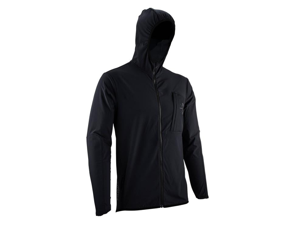 Leatt MTB Trail 1.0 Jacket Gr. S Schwarz - ultraleichte Allwetterjacke
