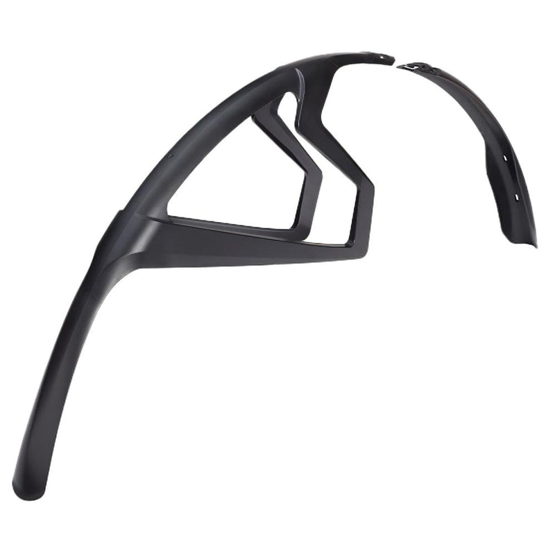 M-WAVE Mud Max R-Mud Schutzblech-Set 28\", extra langer Spritzschutz, werkzeuglose Montage