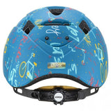 uvex Kid 2 cc Kinderhelm  Leichtgewicht mit Inmould-Technologie, EPS-Innenschicht, schlagfester Polycarbonat-Außenschale, IAS-Größenanpassung, 8 Belüftungsöffnungen, optionales LED-Licht, Design "let's ride", Größe 46-52 cm