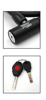 Security Plus Kabelschloss K88 Stahl L=1.200mm Ø=12mm schwarz