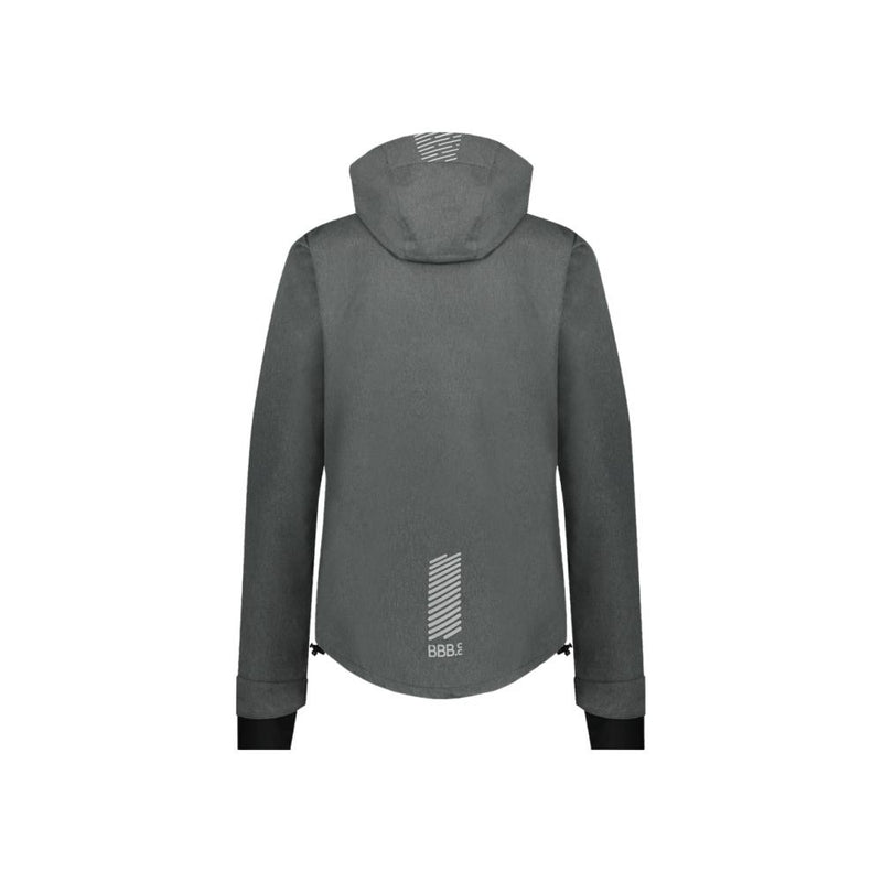 BBB Cycling BBB rain jacket Rainshield explorer S grau - leichte, wasserdichte Rad-Regenjacke