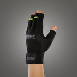 CHIBA Via Ferrata - Klettersteig-Handschuhe XS schwarz, robuster Grip & Schutz