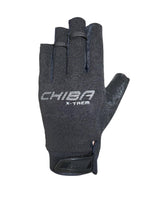 CHIBA Via Ferrata X-trem - Klettersteig-Handschuhe schwarz L, Knöchelschutz, robuste Innenhand