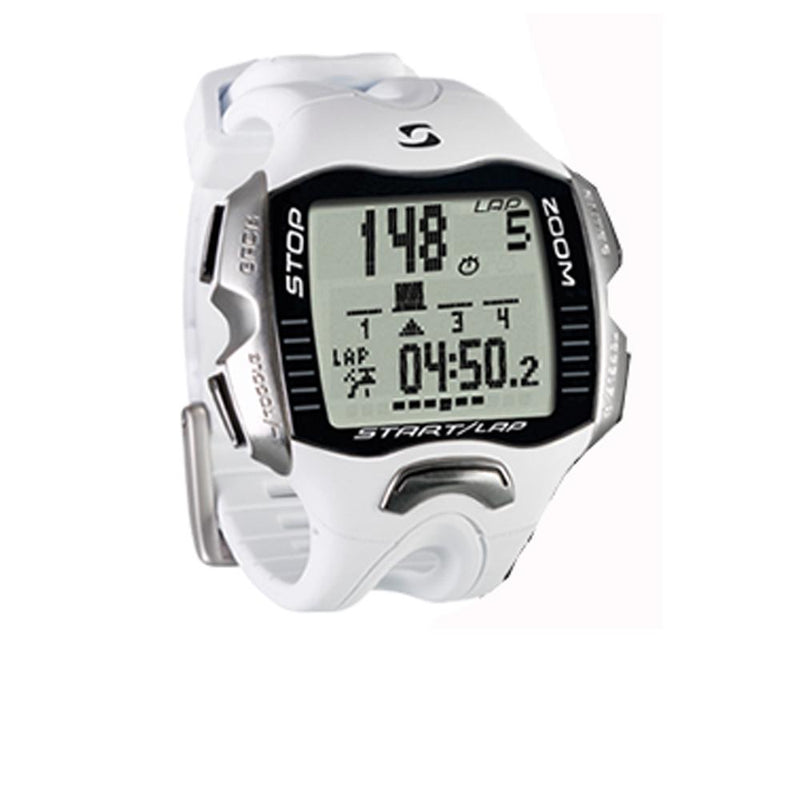 Sigma RC Move Basic Sportuhr Weiß - GPS Running Computer mit Herzfrequenzmessung