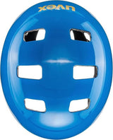 UVEX Kid 3 Kinder-Fahrradhelm, Hartschale, 10 Belüftungsöffnungen, IAS-Größenanpassung, monomatic Verschluss, Größe 51-55 cm, Farbe: Blackout Blue