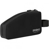 BROOKS Scape Top Tube Bag Black - wasserdichte Oberrohrtasche 0,9 Liter aus 600D Polyester mit Hypalon-Details - 100 g leicht, 210x40x110 mm