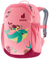 Deuter Pico Kinderrucksack 5 Liter Blossom-Dahlia - Leichter Kinder-Rucksack für Kindergarten und Wanderungen