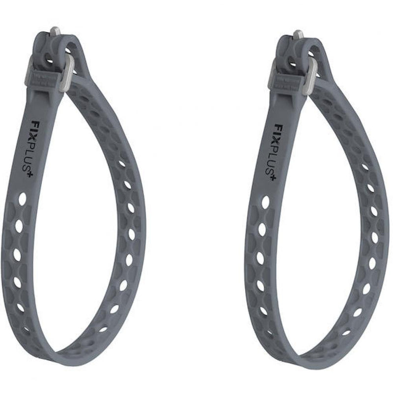 FixPlus Spannband Strap Nano/Slim Fit 30, 30 cm Dunkelgrau - vielseitiges Fixierband
