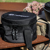 Petromax Transporttasche für Feuertopf ft6, ft9 & Atago Gasgrill  robuste, reißfeste Tasche aus Ripstop-Nylon mit verstärktem Boden und zusätzlichem Stauraum für Zubehör