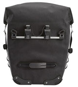 BROOKS Scape Pannier Small Black - wasserdichte Fahrradtasche 10-13 Liter aus 600D Polyester mit Hypalon-Details - 760 g leicht, 260x150x300-400 mm