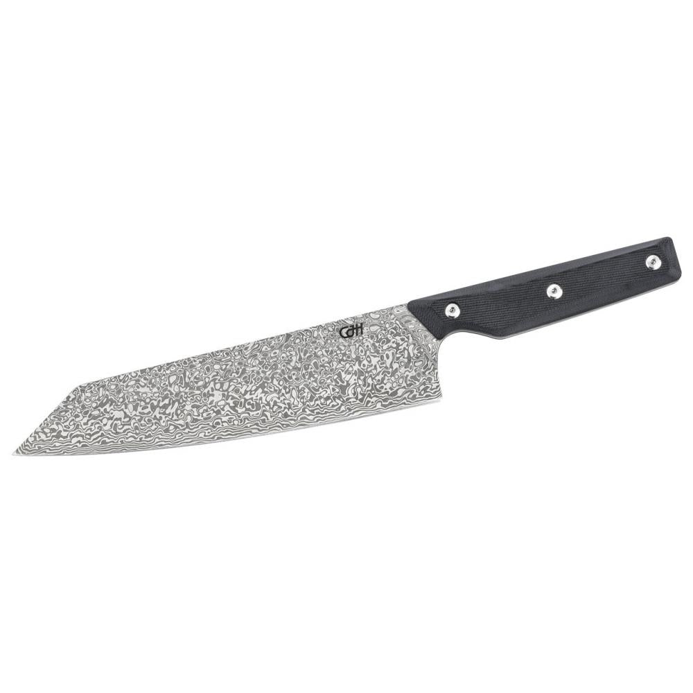 Herbertz Kochmesser CJH Kiritsuke Messer groß 110 Lagen Damast Profi 110
