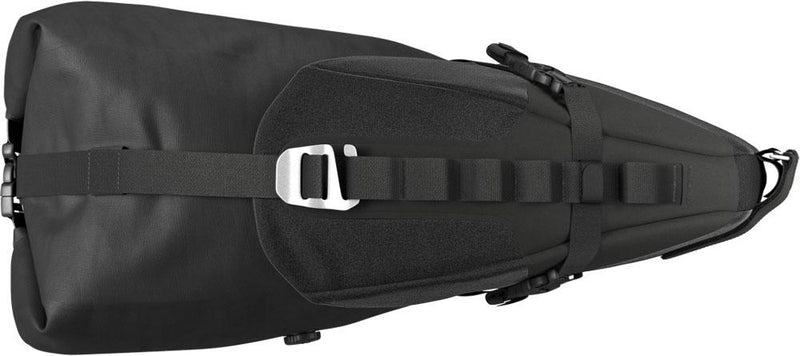 BROOKS Scape Seat Bag Black - wasserdichte Satteltasche 8 Liter aus 600D Polyester mit Hypalon-Details