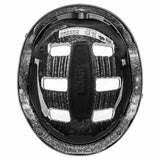 uvex kid 3 - robuster Kinder-Fahrradhelm - harte ABS-Schale - individuelle Größenanpassung mit IAS-System - 10 Belüftungsöffnungen - dirtbike grey-lime - 55-58 cm