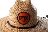 FOX Logo Strohhut - Strohhut Unisex one size