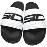 Sidi Badeschuhe Poolside black/white 41 Black/white - komfortable Pool- und Dusch-Slides