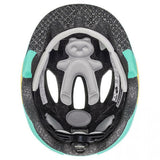 uvex OYO Style Kinder-Fahrradhelm, Monster Lagoon matt, 45-50 cm, leichter In-Mold-Helm mit uvex xTRA Shield Stirnschutz, uvex KID PROtect Hinterkopfschutz, 10 Belüftungsöffnungen, IAS Größenanpassung