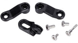 CONTEC DLUX Ersatzhalterung 3-teilig - Edelstahlhalter für DLUX-Scheinwerfer, inkl. Schrauben