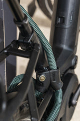 ABUS Infinity Loop 1806/140 Kettenschloss - 140 cm, Ø6 mm, Double-Loop, IvyTex, Sicherheitslevel 6, schwarz