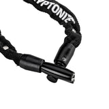 Kryptonite Keeper 465 Key Chain Kettenschloss, 65 cm Länge, 4 mm gehärteter Stahl, wetterfester Überzug, inklusive 2 Schlüssel, schwarz