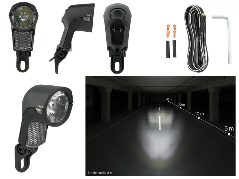 Busch & Müller E-Bike-Scheinwerfer UPP E E-25 35 lux 6 Stück