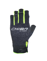 CHIBA Via Ferrata X-trem - Kletterhandschuhe L schwarz/neongelb, robust & griffig