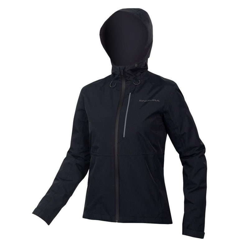 Endura Damen Hummvee Wasserdichte Kapuzenjacke schwarz Größe XL