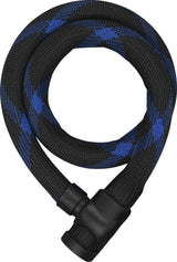 Abus Kabelschloss Steel-O-Flex IVERA Steel-O-Flex 7200 schwarz/blau Länge 85 cm