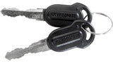 Kryptonite KryptoFlex 1565 Kabelschloss, 65 cm Länge, 15 mm flexibles Stahlkabel, Sicherheitsstufe 3, drehbarer Schließkopf, inkl. Halterung