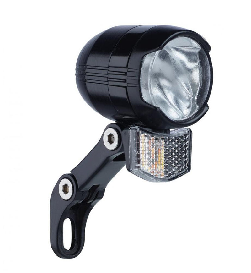 Büchel Shiny 80 LED Fahrrad-Frontlicht mit Standlicht und Sensor - StVZO zugelassen