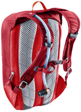 Deuter Junior Bike Fahrradrucksack 8L masala-cherry - Leicht & sicher für Radfahrer
