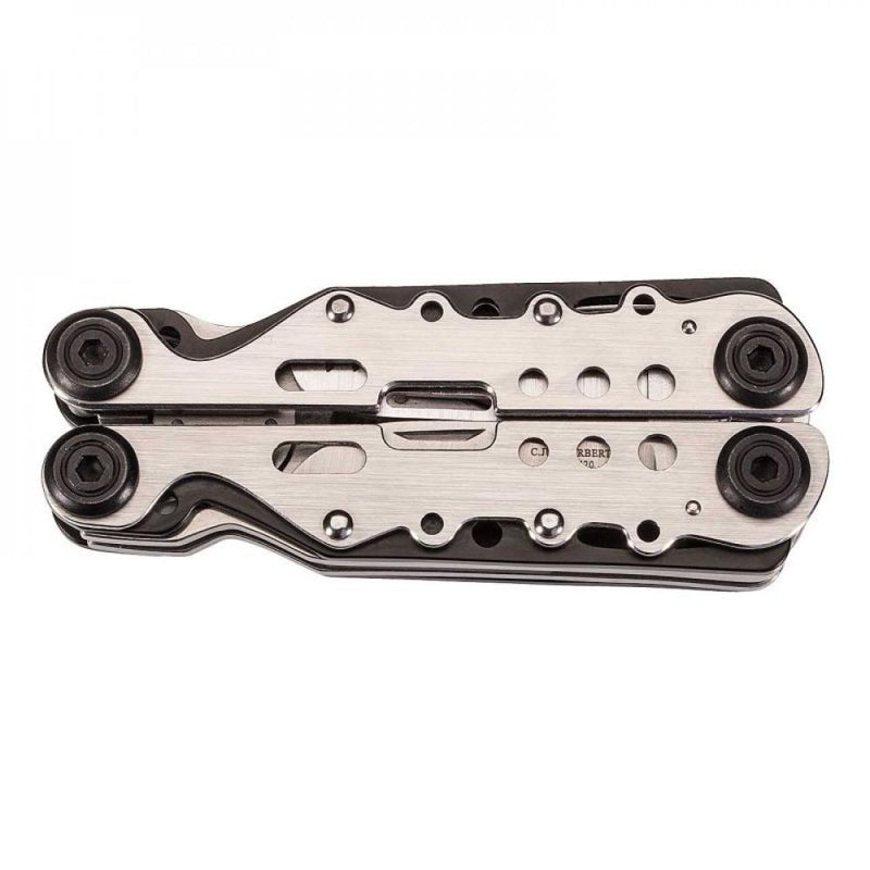 Herbertz Multitool, Edelstahl, Nylon-Etui - Multitool Outdoor & Radsport S