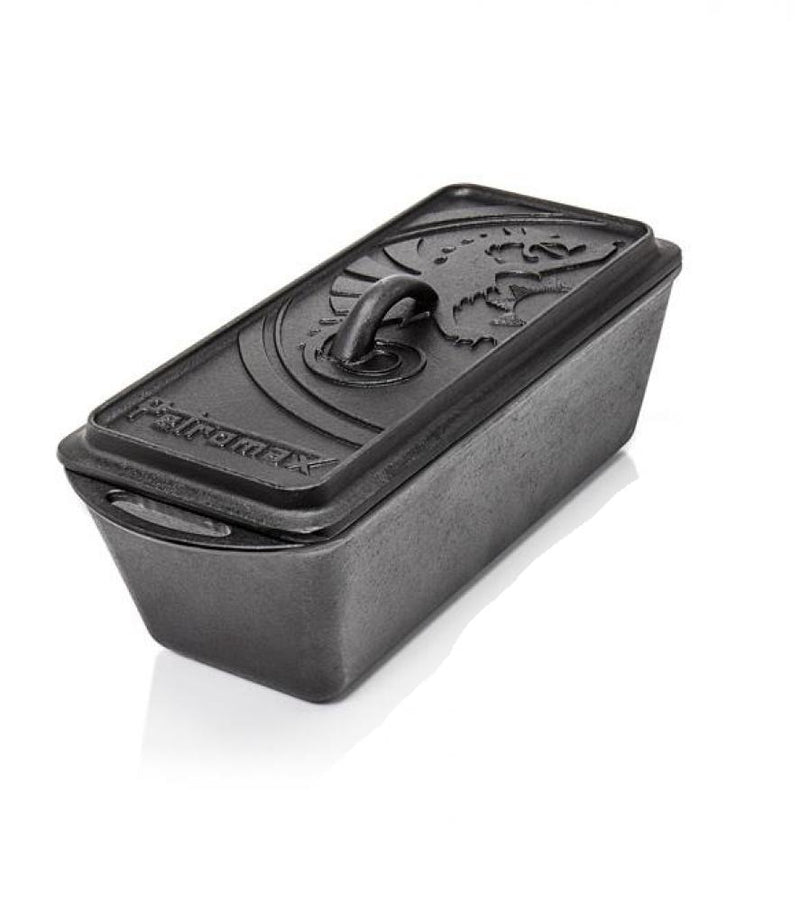 Petromax Kastenform K4 Gusseisen 2,4 l mit Deckel  ideal für Brot, Kuchen, Aufläufe und Braten, hervorragende Wärmeleitung, sofort einsatzbereit