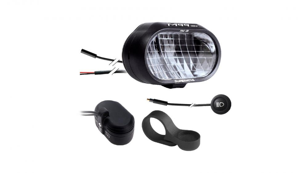 Supernova E-Bike-Scheinwerfer M99 Mini PRO E-45 Stvzo