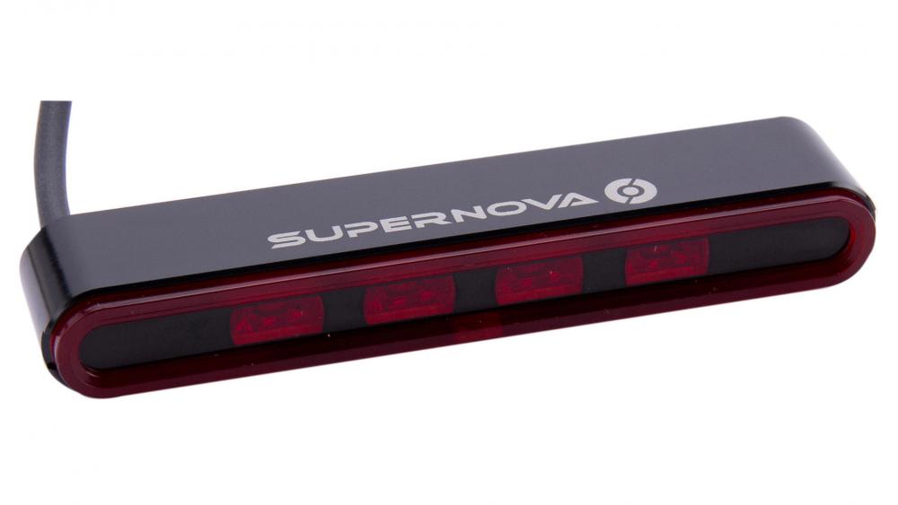 Supernova M99 TL2 PRO E-45 schwarz Gepäckträgermontage 12V Stvzo