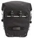 BROOKS Scape Pannier Small Black - wasserdichte Fahrradtasche 10-13 Liter aus 600D Polyester mit Hypalon-Details - 760 g leicht, 260x150x300-400 mm